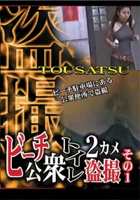 【ビーチ公衆トイレ2カメ盗撮その1 】の一覧画像